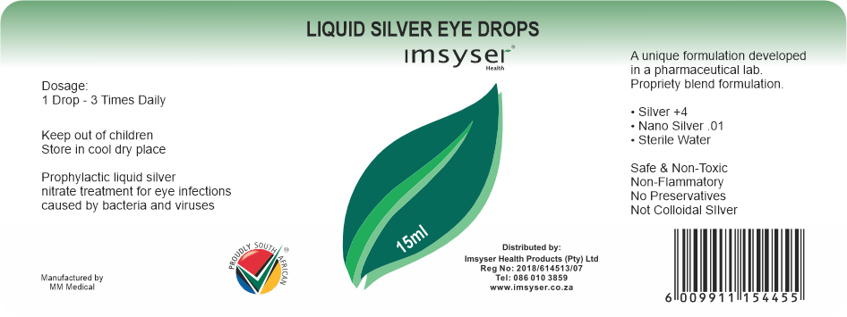 Liquid Silver Eye Drops 15ml