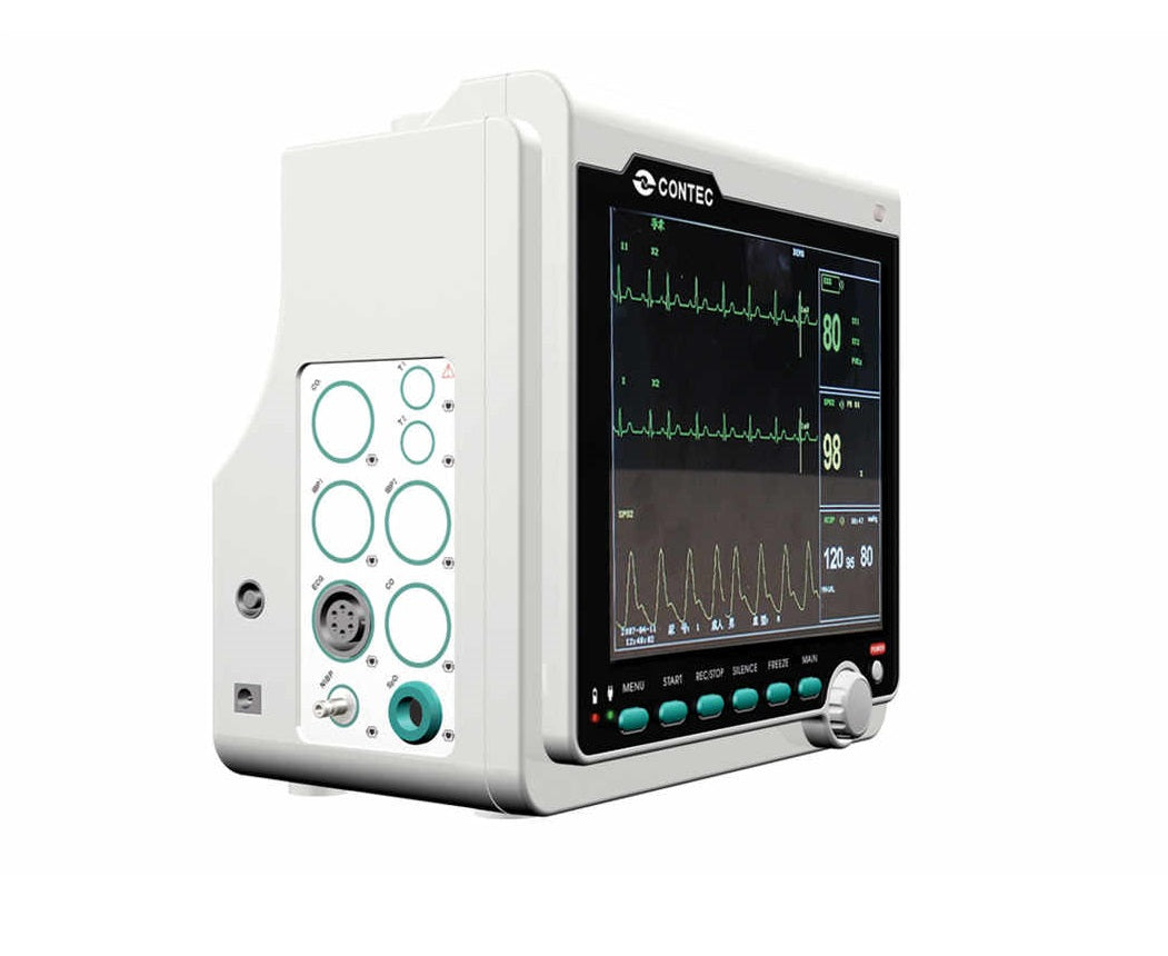 Contec Patient Monitor CMS6000, ECG, SP02, NIBP & Temp