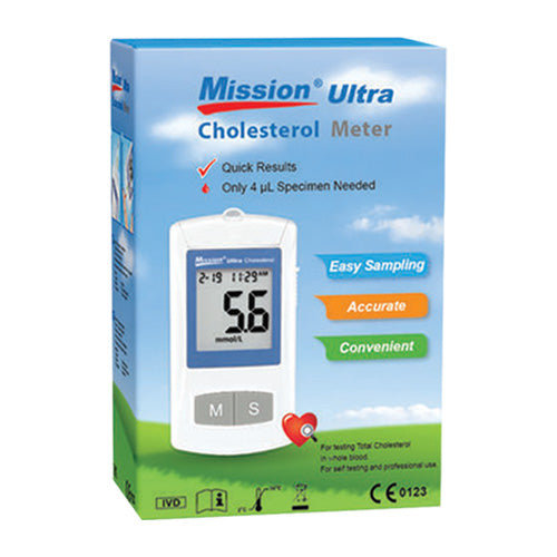 Cholesterol Mission Biosensor Meter