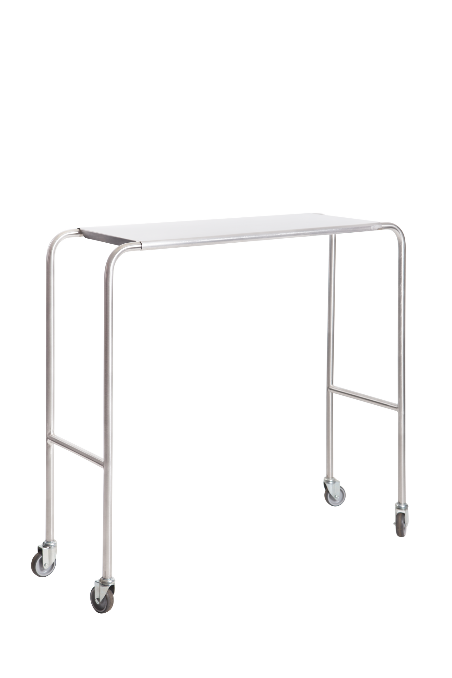 BS 22/C Stainless Steel Fixed Height Overbed Table