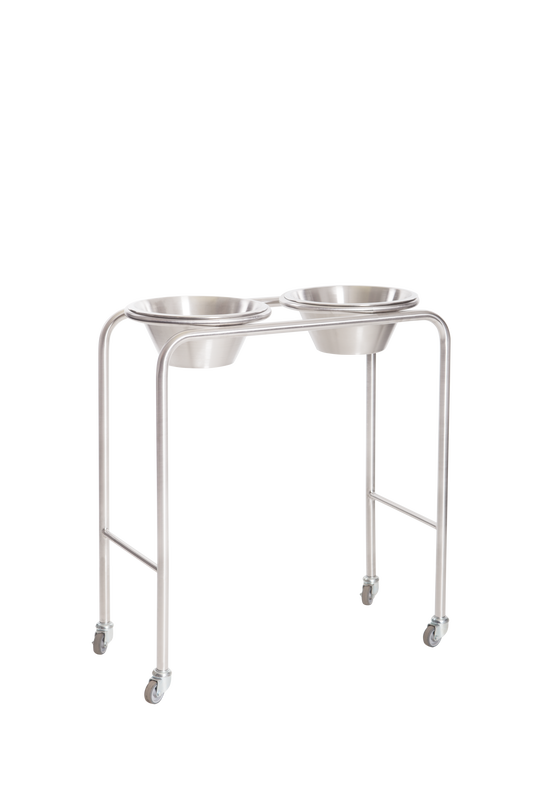 BS 33 SS Double Bowl Stand