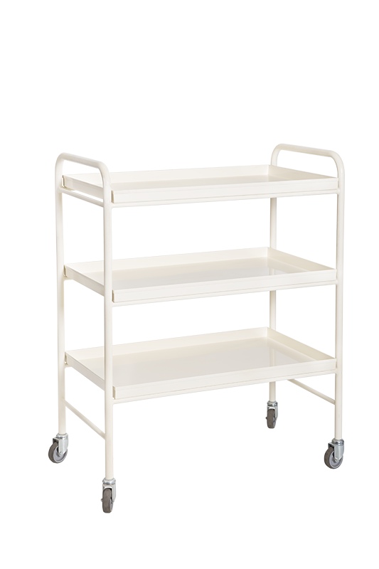 BS 63 EP Three Tier Food or Linen Trolley