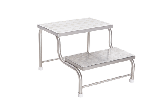 BS 80A/SS/CHECK Double Foot Stool