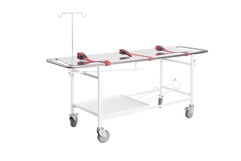 BS 86 Patient Trolley With Stainless Steel Top