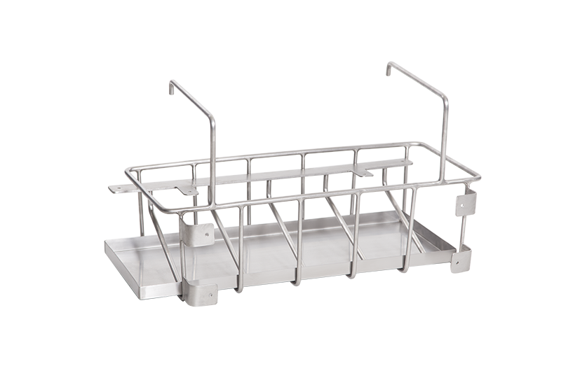 BS 98 SS Bed Pan and Urinal Rack