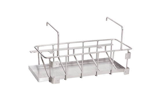 BS 98 SS Bed Pan and Urinal Rack