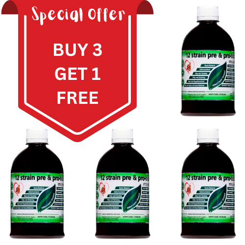 Bulk Offer 12 Strain Pre&Probiotic Liquid 500ml