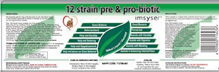 Imsyser 12 Strain Pre&Probiotic Liquid 500ml