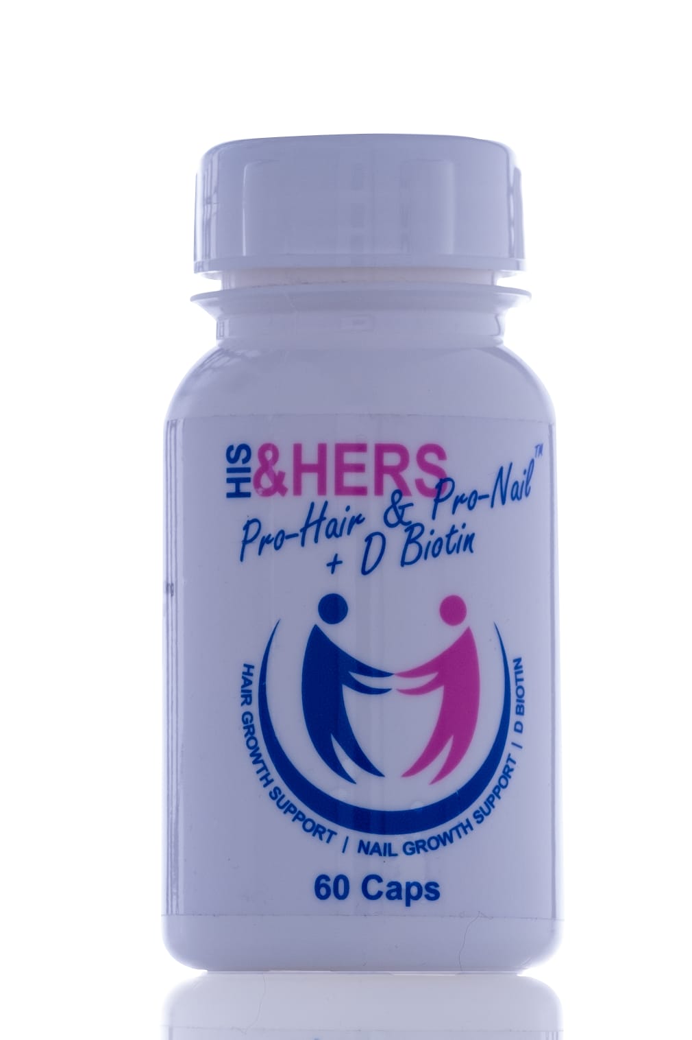 His&Hers Pro-hair & Pro-nail + D Biotin 60 caps