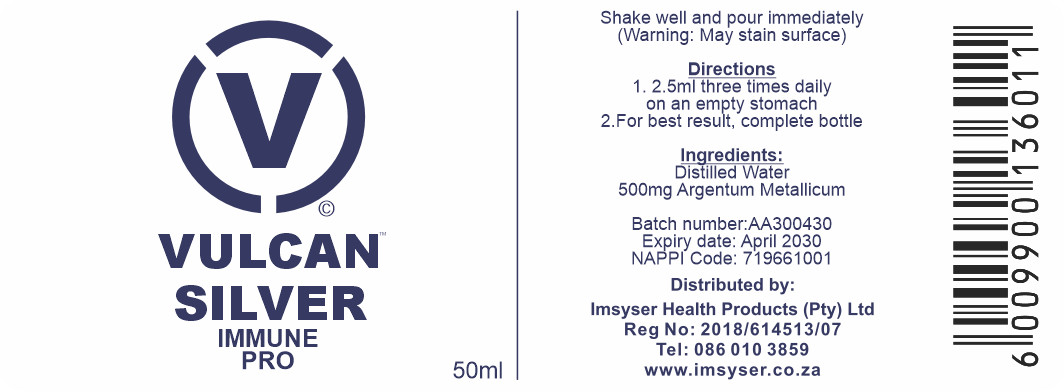 Vulcan Silver Liquid 50ml