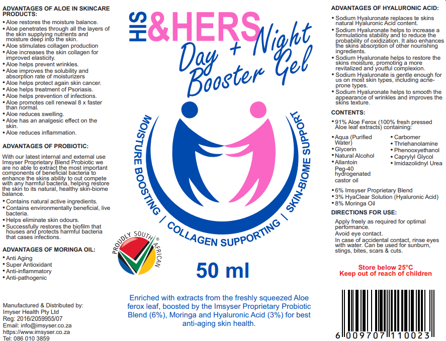 His&Hers Day & Night Booster Gel 50ml